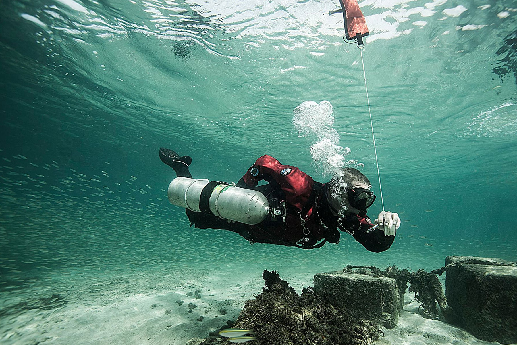 Drift Diving Block 01